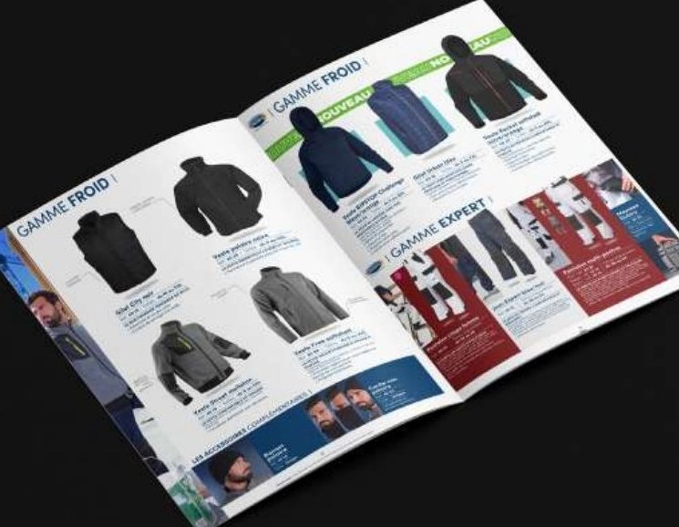 Catalogue de vêtements de travail Dulary