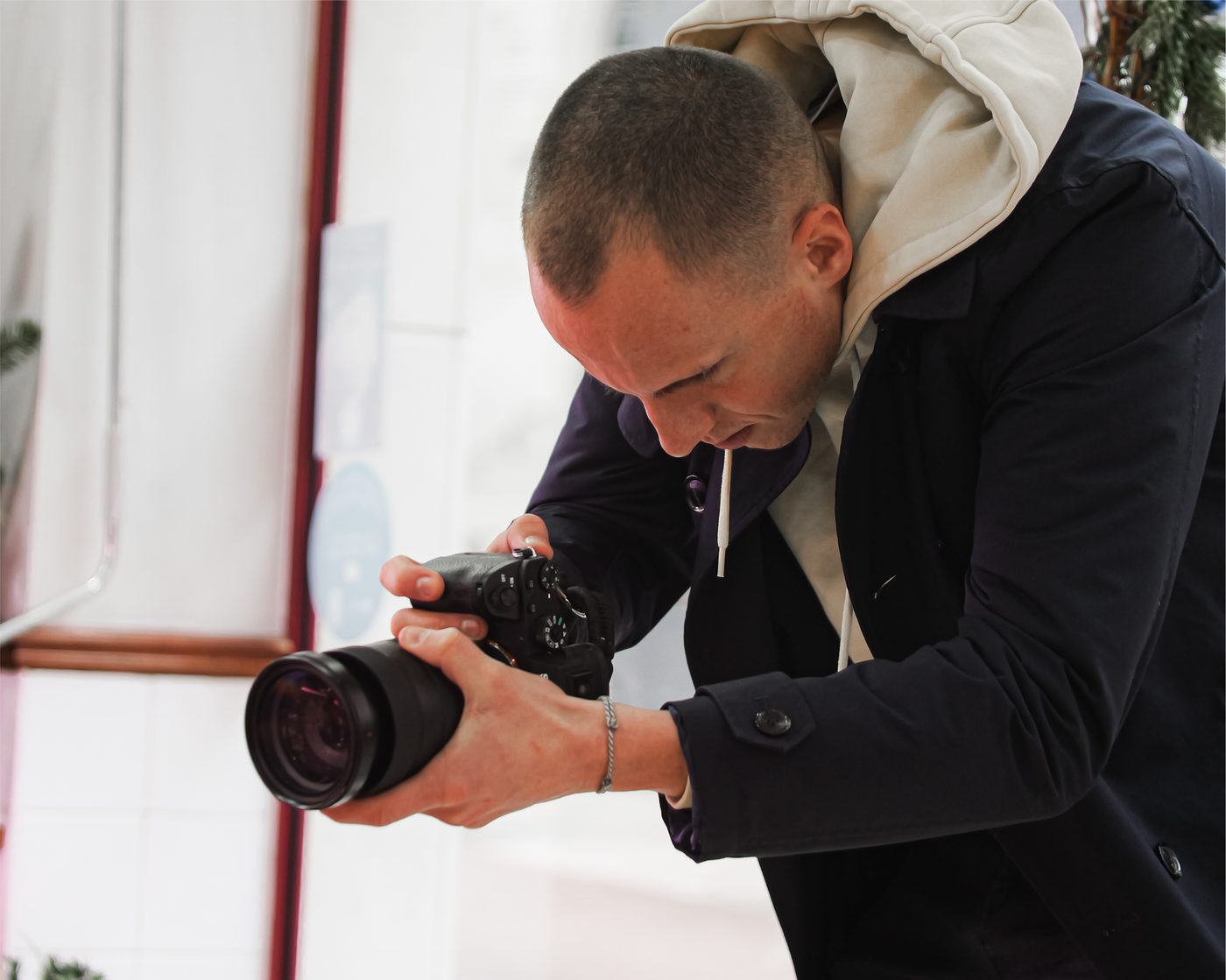 Coulisses Give an Artz : Dylan en tournage