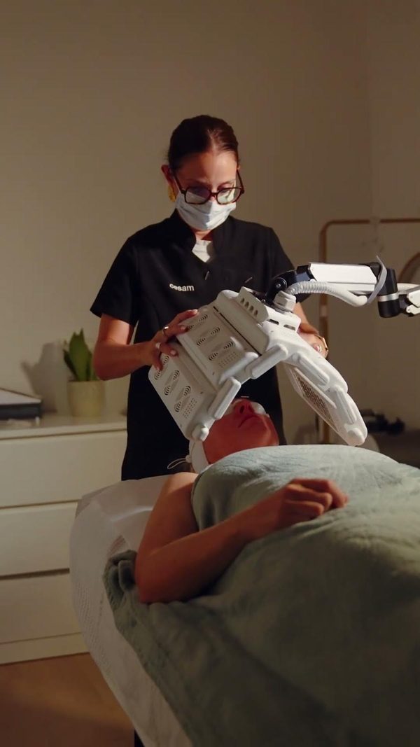 Soin du visage en cabine, Institut Amederma
